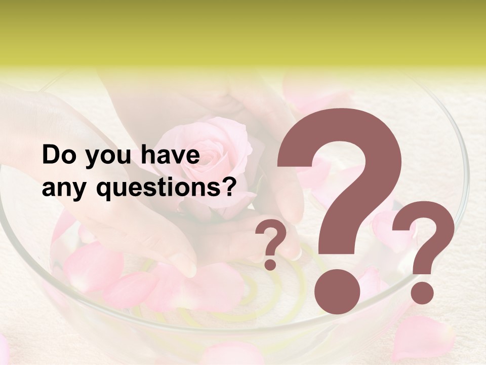 Petal Leisure Beauty PowerPoint Template