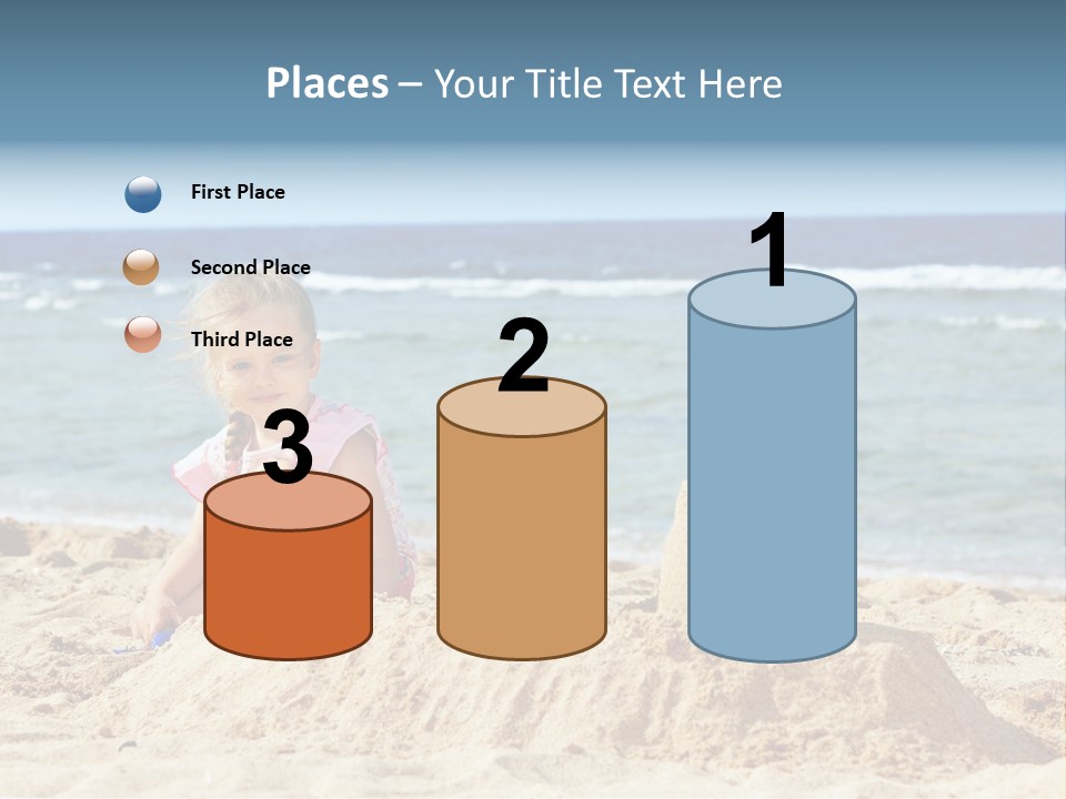 Water Nature Bucket PowerPoint Template