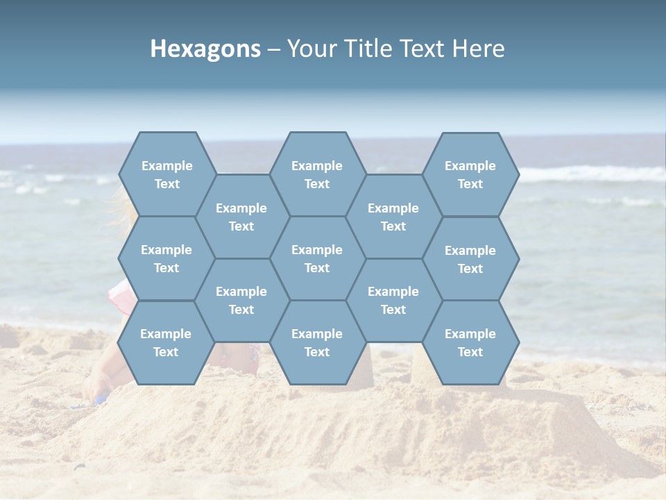 Water Nature Bucket PowerPoint Template