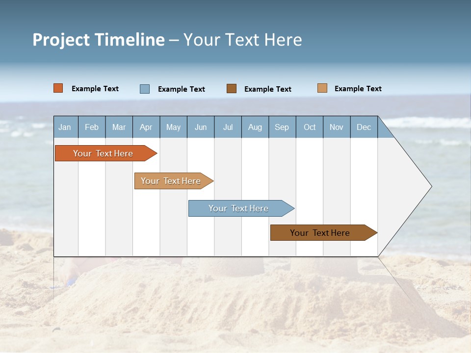 Water Nature Bucket PowerPoint Template