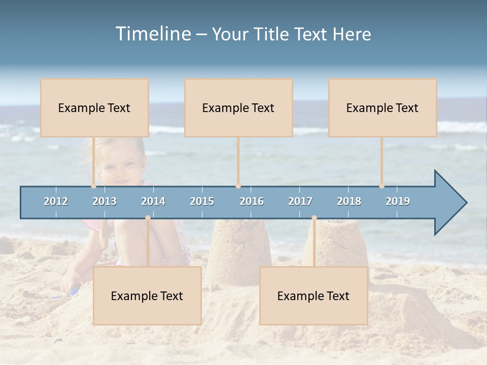 Water Nature Bucket PowerPoint Template