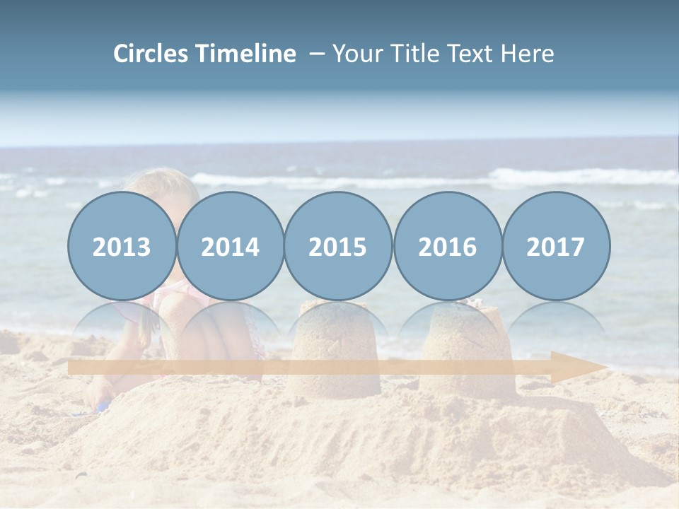 Water Nature Bucket PowerPoint Template