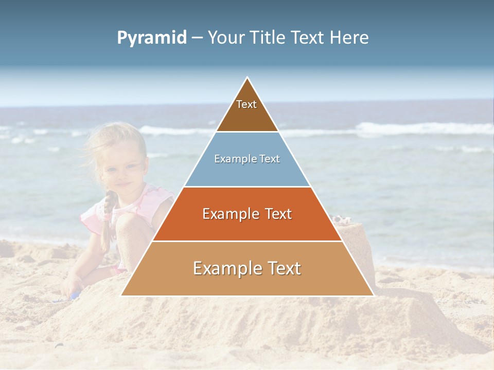 Water Nature Bucket PowerPoint Template