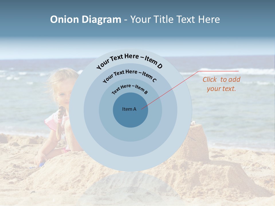 Water Nature Bucket PowerPoint Template