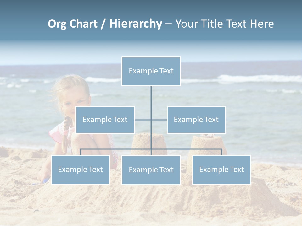 Water Nature Bucket PowerPoint Template