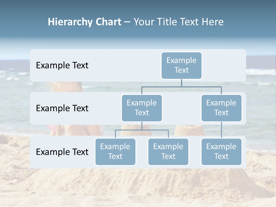 Water Nature Bucket PowerPoint Template