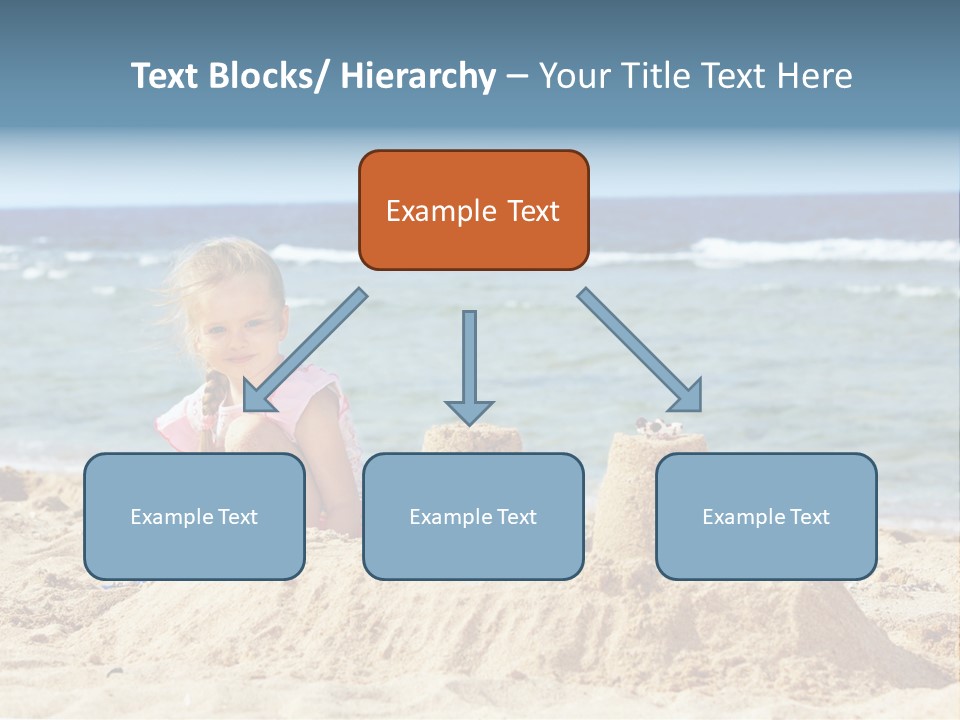 Water Nature Bucket PowerPoint Template