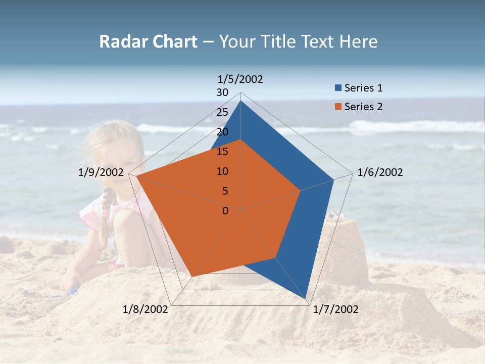 Water Nature Bucket PowerPoint Template