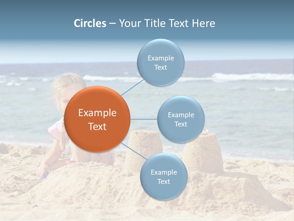 Water Nature Bucket PowerPoint Template