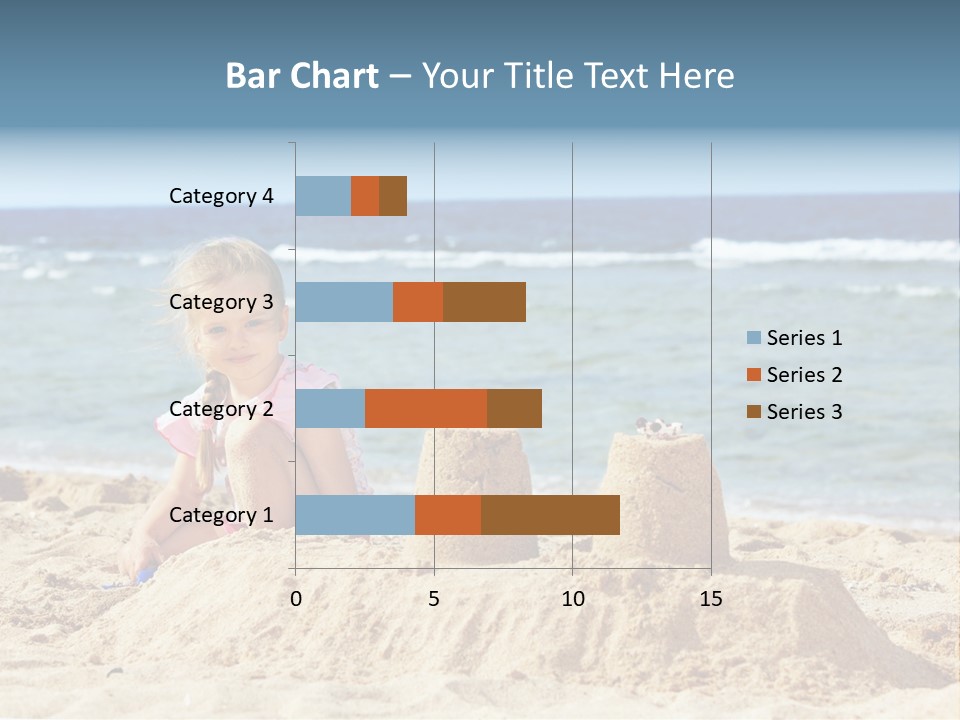 Water Nature Bucket PowerPoint Template