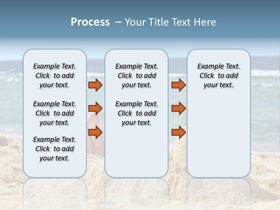 Water Nature Bucket PowerPoint Template