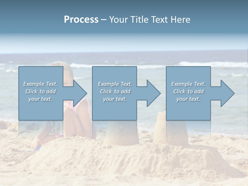 Water Nature Bucket PowerPoint Template