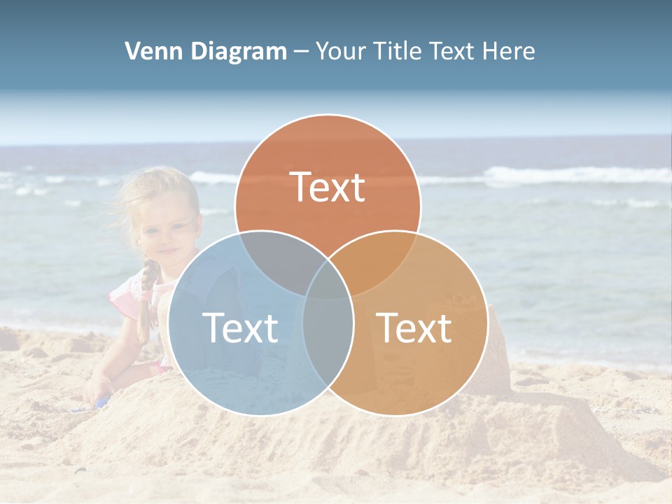 Water Nature Bucket PowerPoint Template