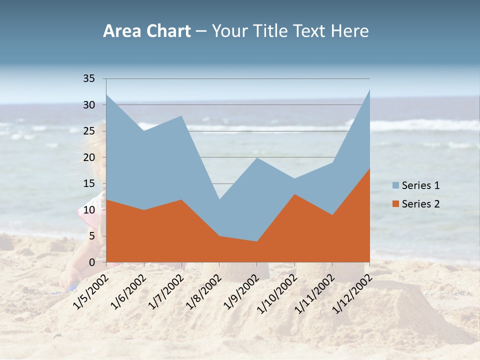 Water Nature Bucket PowerPoint Template