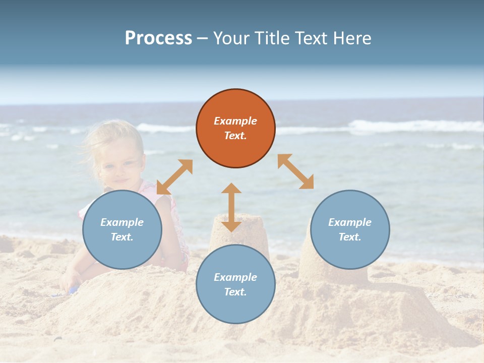 Water Nature Bucket PowerPoint Template