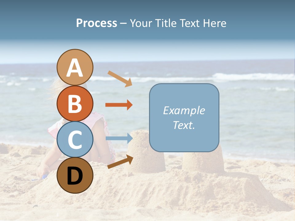 Water Nature Bucket PowerPoint Template