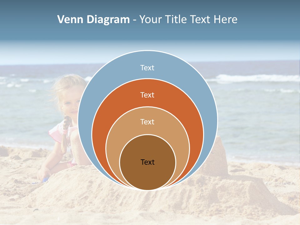 Water Nature Bucket PowerPoint Template