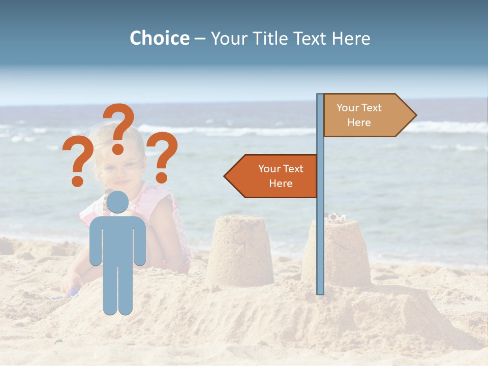 Water Nature Bucket PowerPoint Template