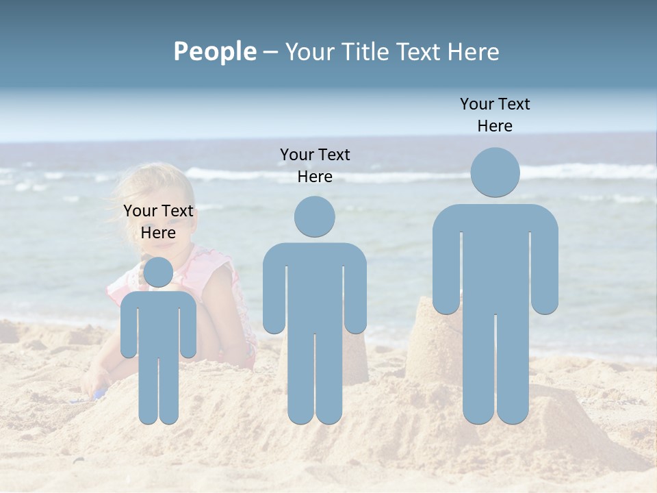 Water Nature Bucket PowerPoint Template