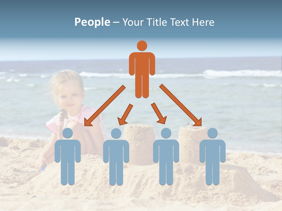 Water Nature Bucket PowerPoint Template