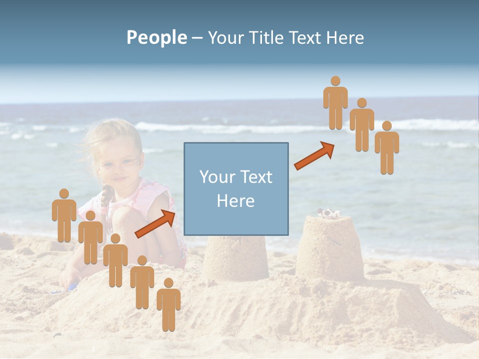 Water Nature Bucket PowerPoint Template