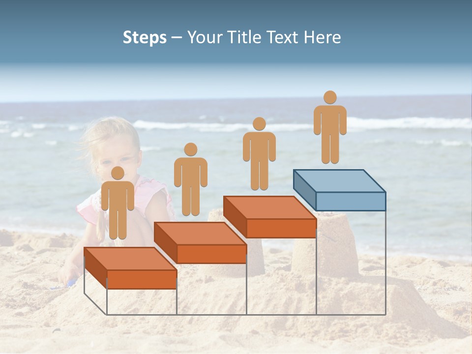 Water Nature Bucket PowerPoint Template