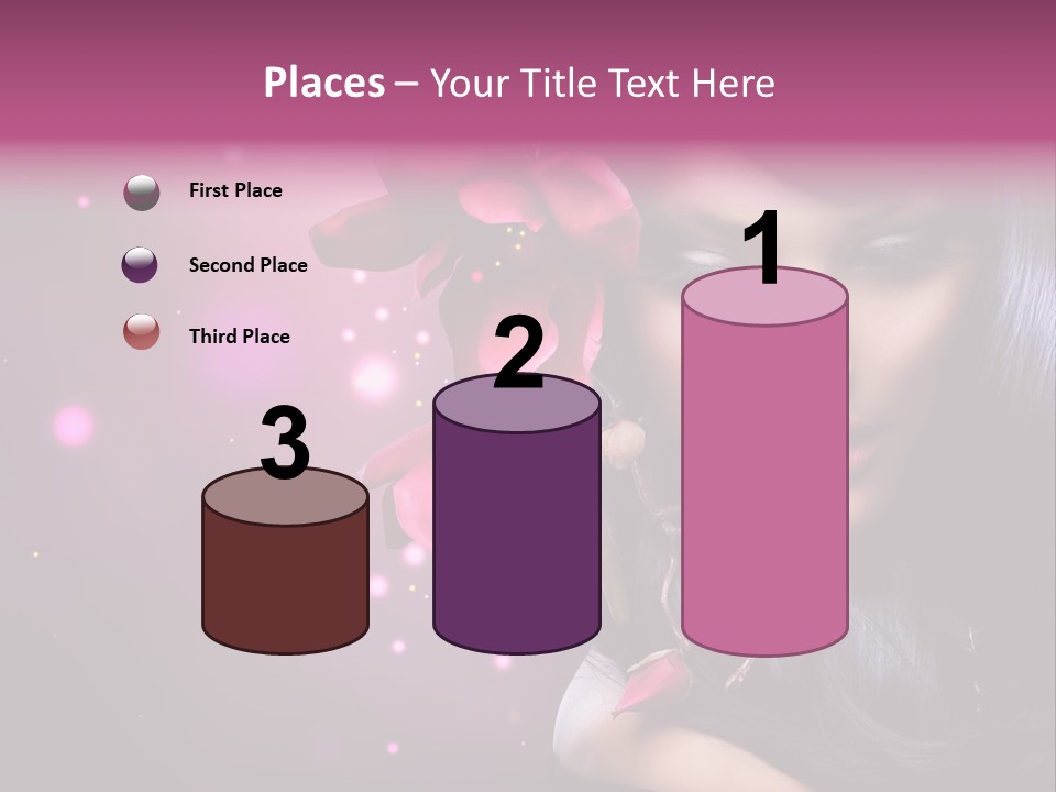 Beauty Straight Coloring PowerPoint Template