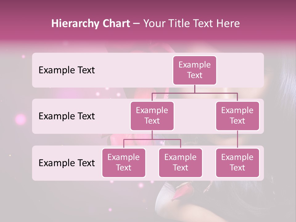 Beauty Straight Coloring PowerPoint Template