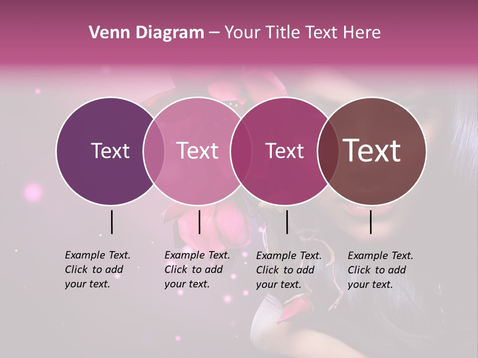 Beauty Straight Coloring PowerPoint Template