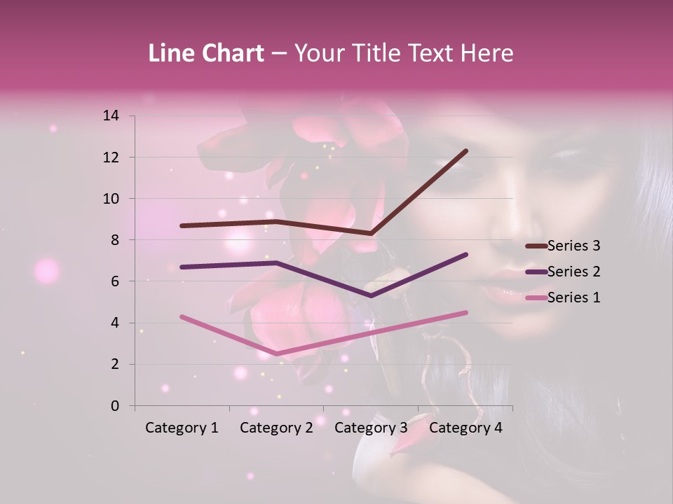 Beauty Straight Coloring PowerPoint Template