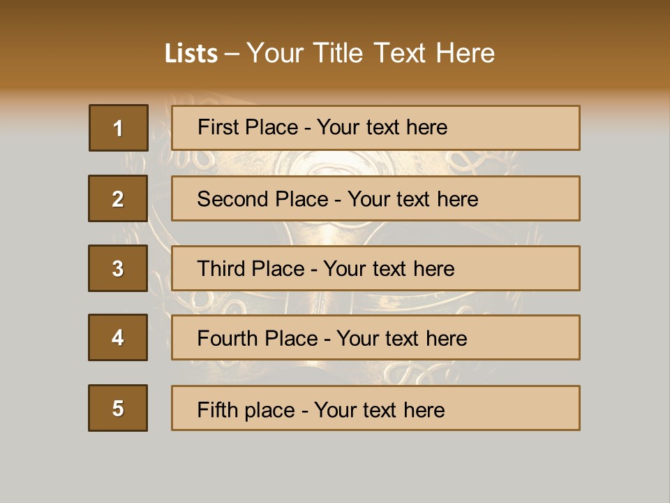 Stage Venetian Costume PowerPoint Template