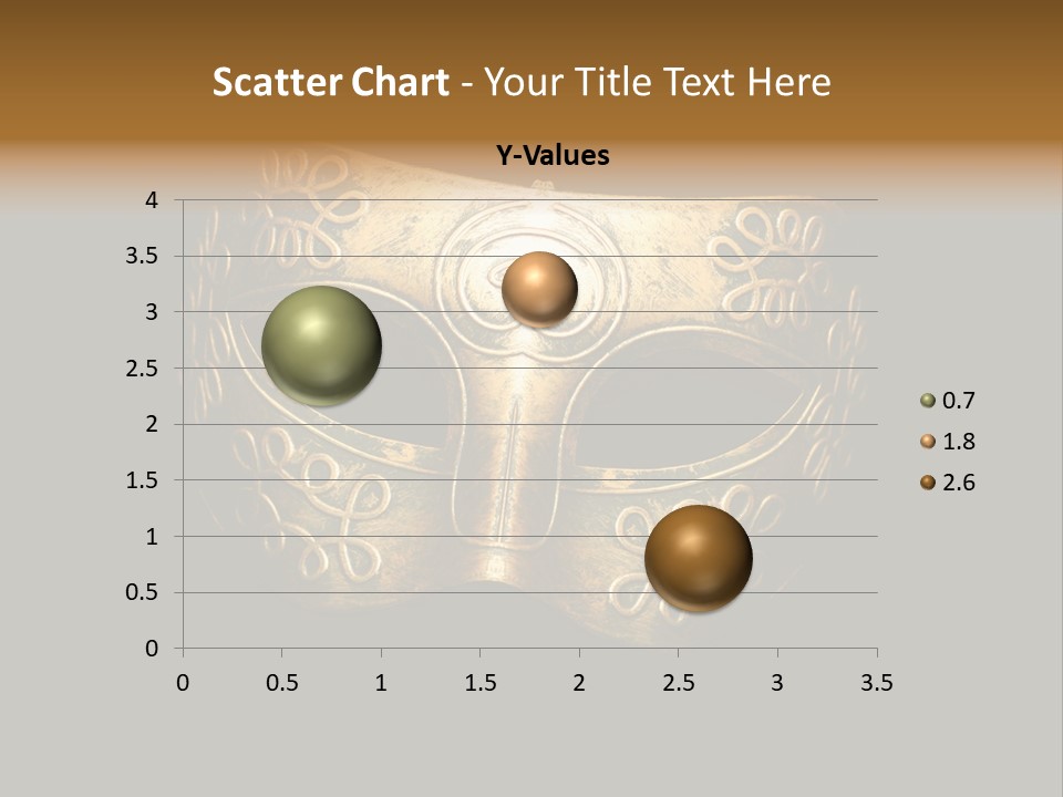 Stage Venetian Costume PowerPoint Template
