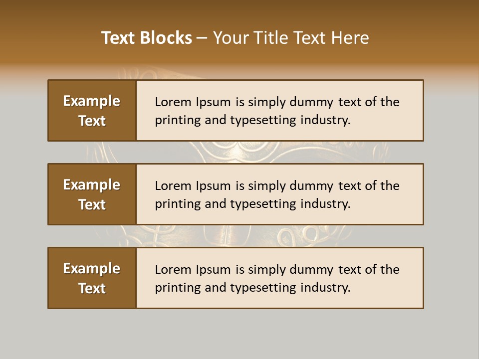 Stage Venetian Costume PowerPoint Template