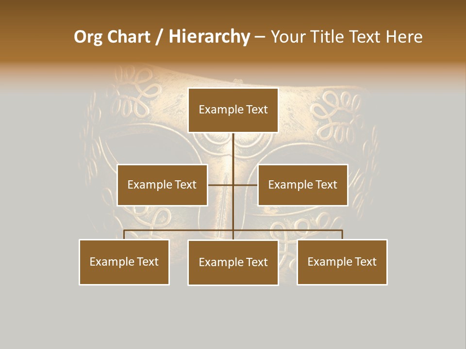 Stage Venetian Costume PowerPoint Template