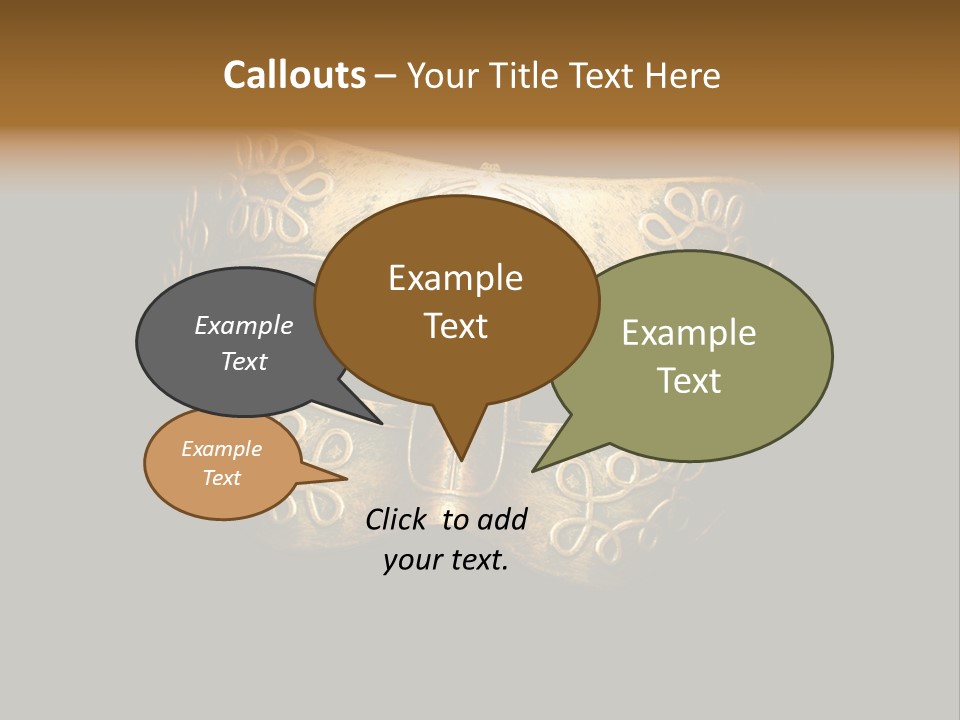 Stage Venetian Costume PowerPoint Template