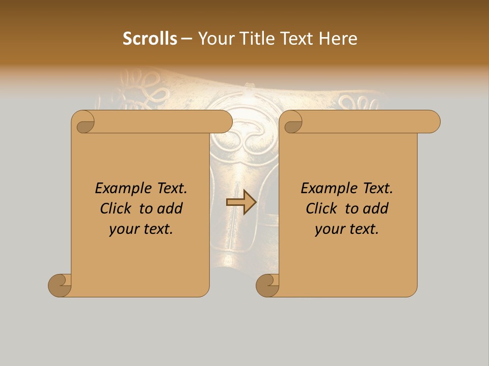Stage Venetian Costume PowerPoint Template