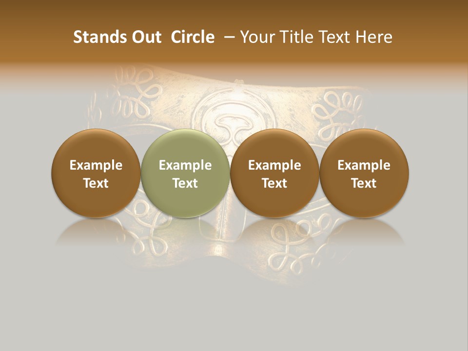 Stage Venetian Costume PowerPoint Template