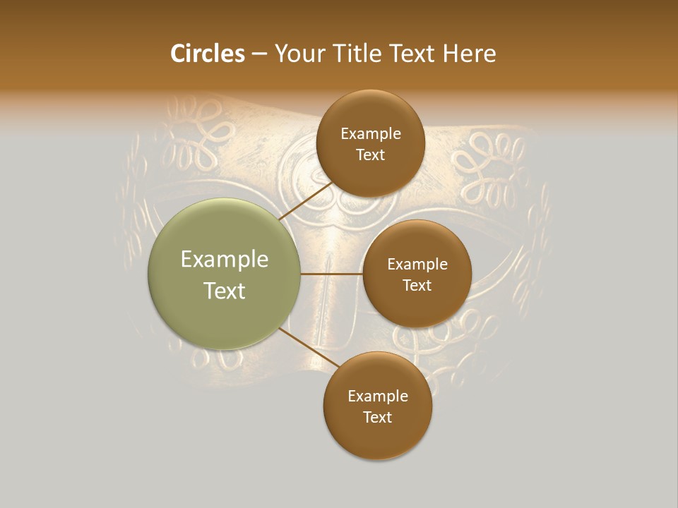 Stage Venetian Costume PowerPoint Template