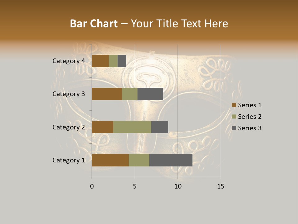 Stage Venetian Costume PowerPoint Template