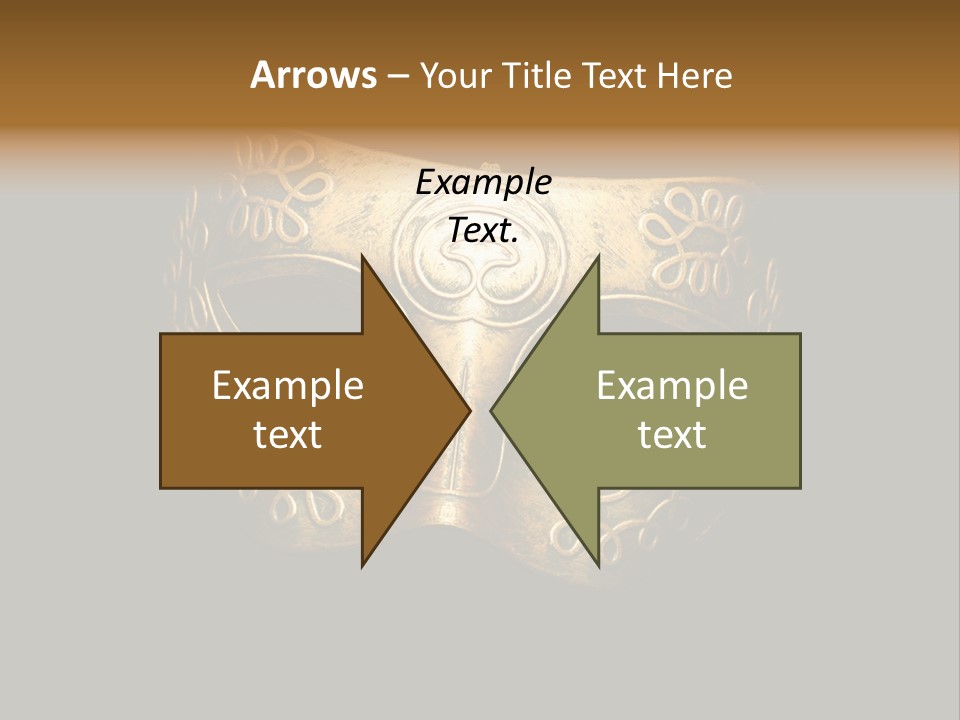 Stage Venetian Costume PowerPoint Template