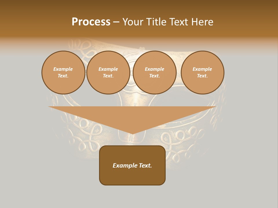 Stage Venetian Costume PowerPoint Template