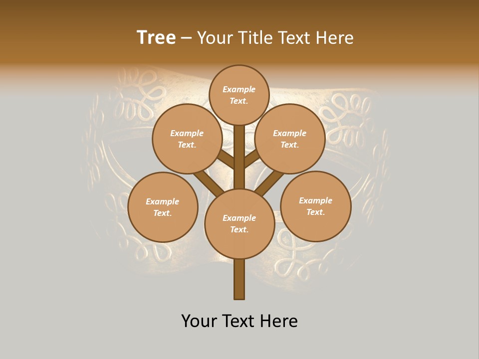 Stage Venetian Costume PowerPoint Template