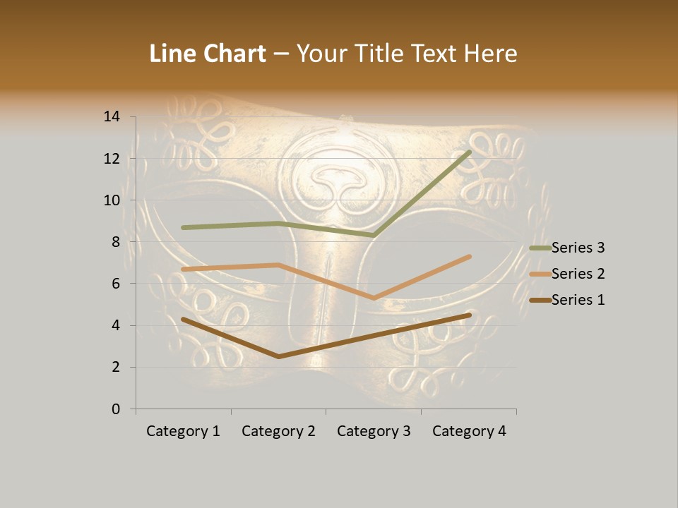 Stage Venetian Costume PowerPoint Template