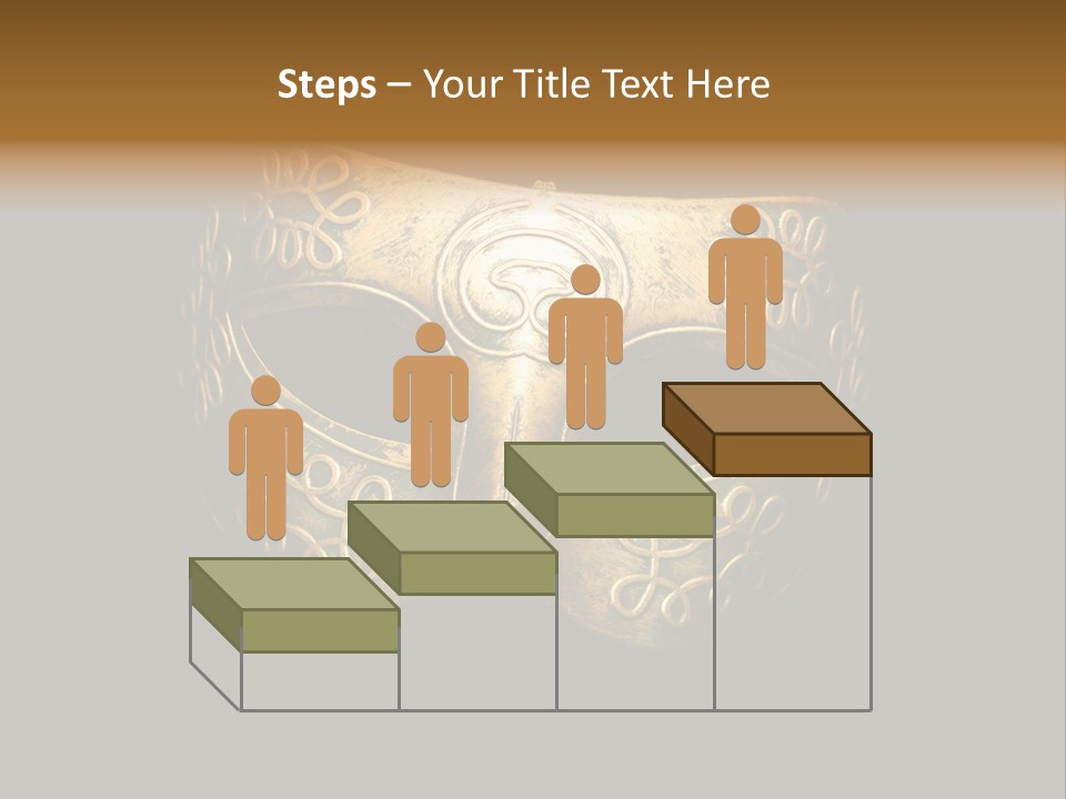 Stage Venetian Costume PowerPoint Template