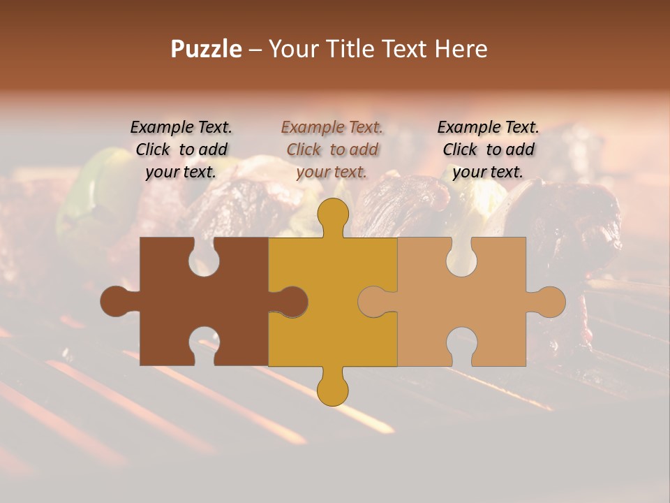 Hot Shish Dark PowerPoint Template