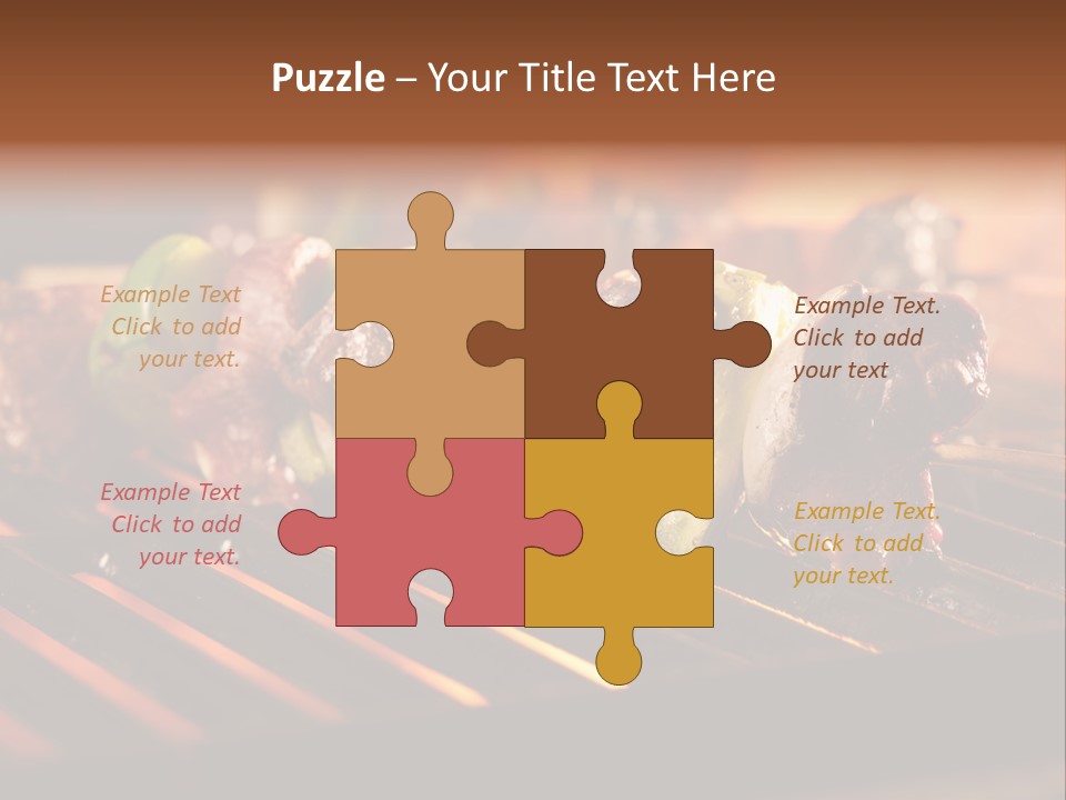 Hot Shish Dark PowerPoint Template