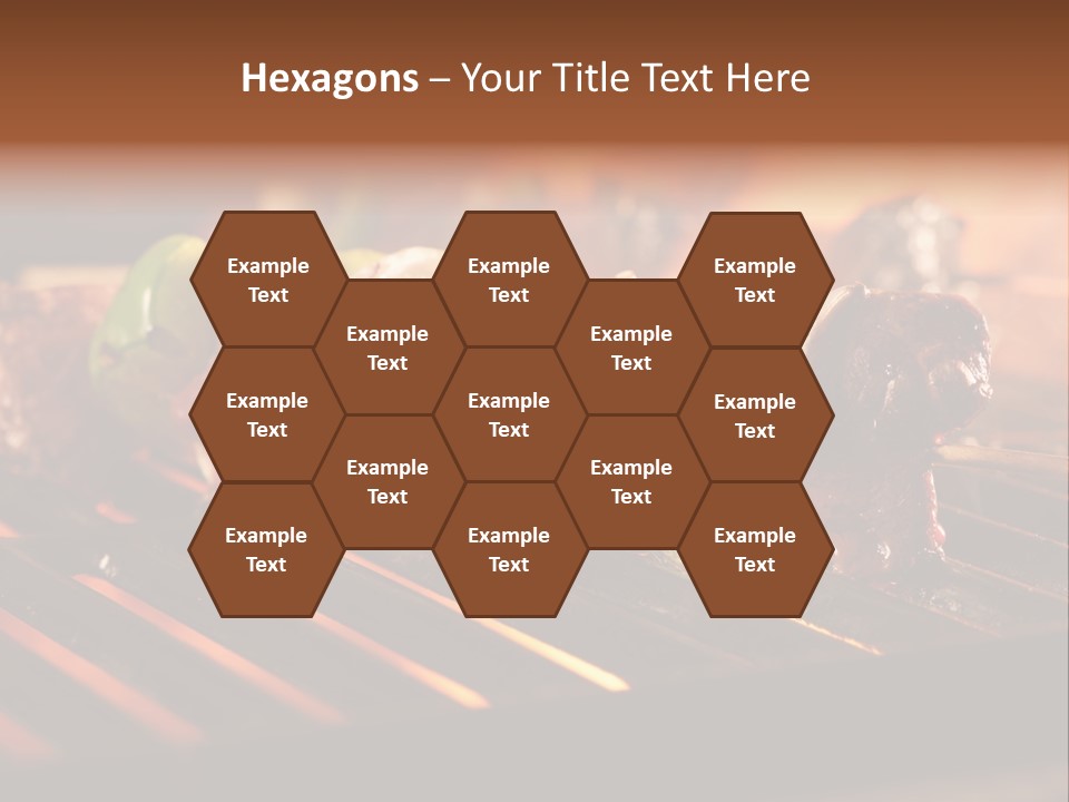 Hot Shish Dark PowerPoint Template