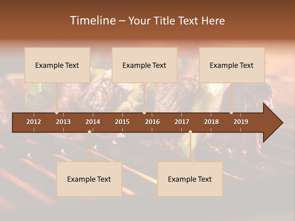 Hot Shish Dark PowerPoint Template