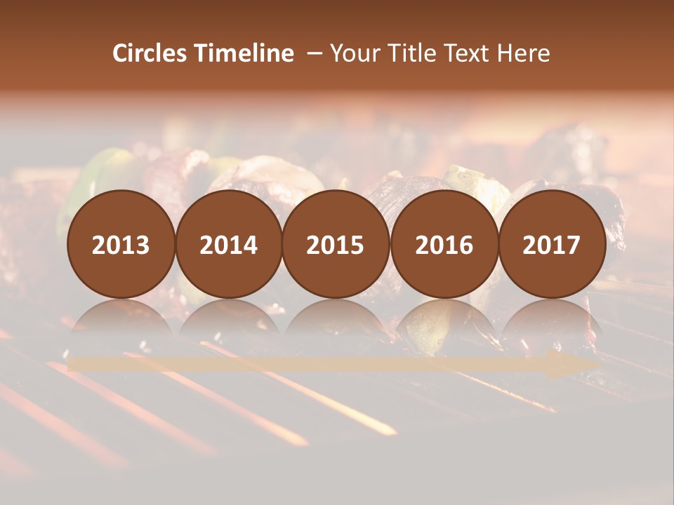 Hot Shish Dark PowerPoint Template