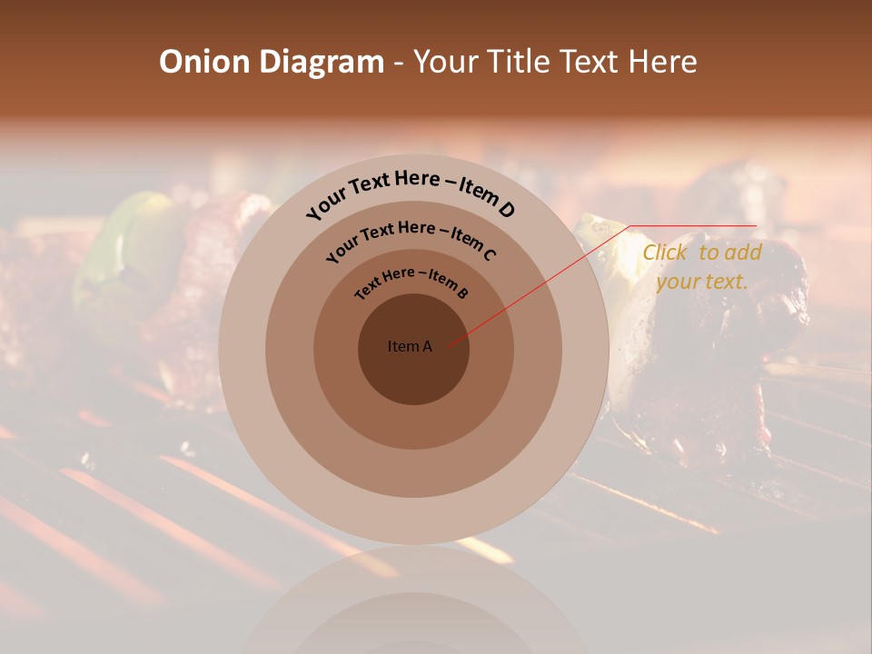 Hot Shish Dark PowerPoint Template